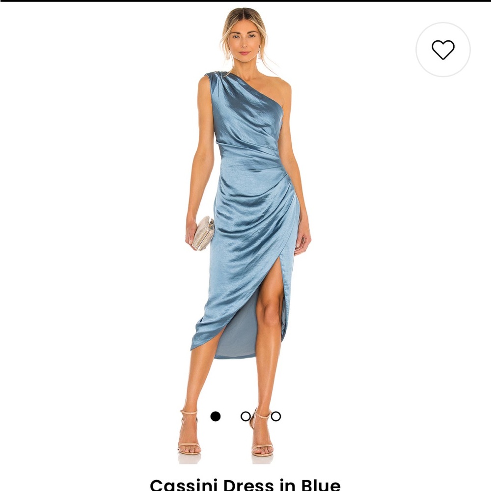 Beautiful blue grey dress purchased off Revolve NWT. Size medium. Never worn.